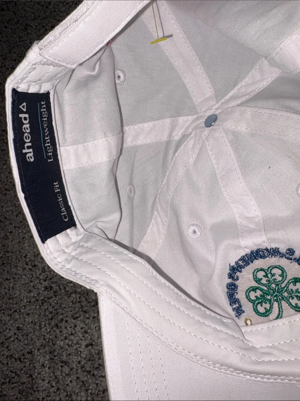 White 80th U.S. Women's Open Erin Hills Embroidered Baseball Cap